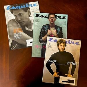 Esquire Magazine Bundle - Austin Butler, Bill Skarsgård, Andrew Garfield